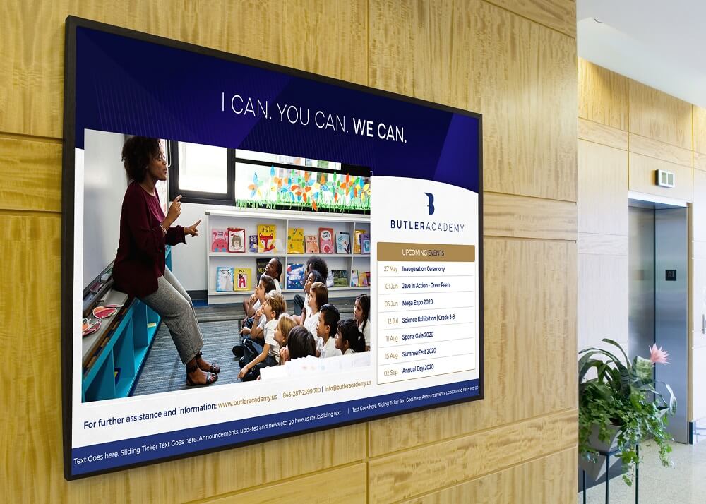 1 Month Subscription for BBT Enterprise Digital Signage